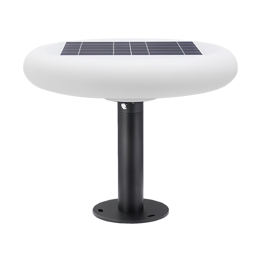 Aria Solar Post Light – Modern Aluminum LED Pillar Lamp for Garden & Patio