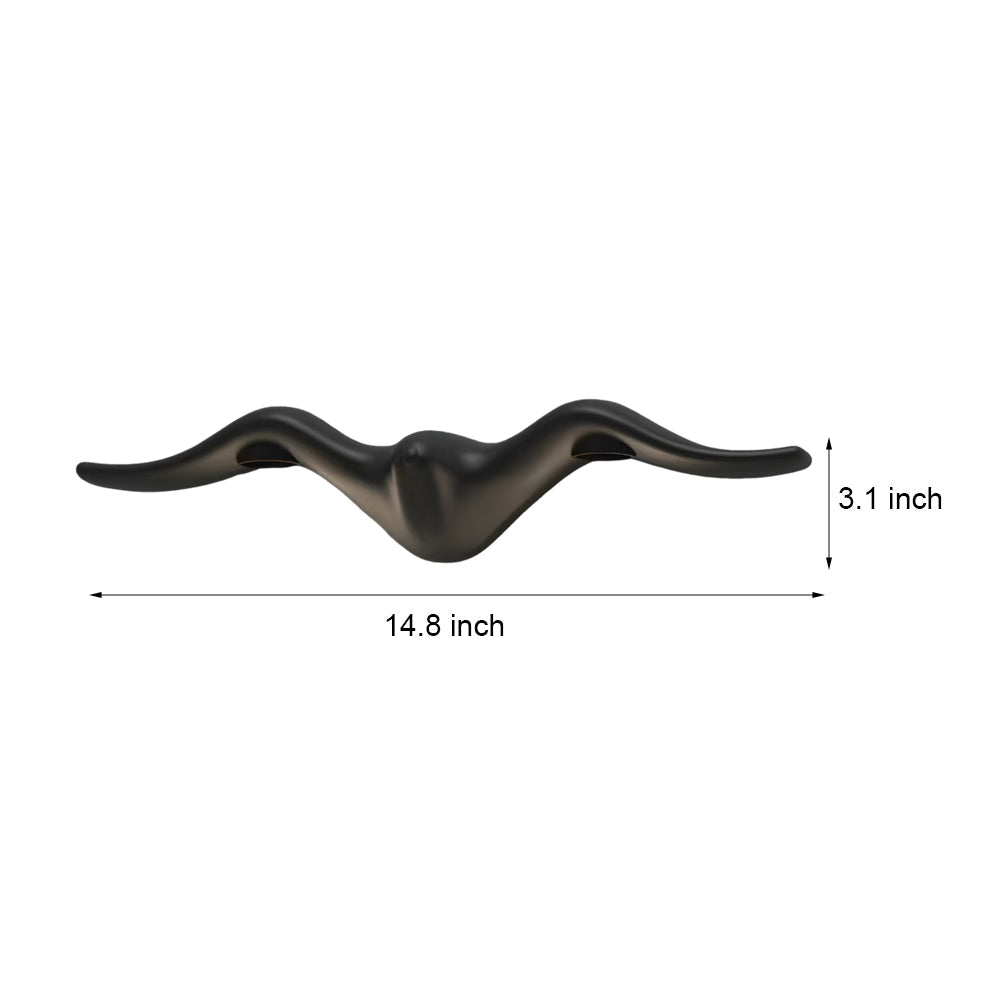 Aurelia Seagull Outdoor Wall Sconce in Matte Black or White