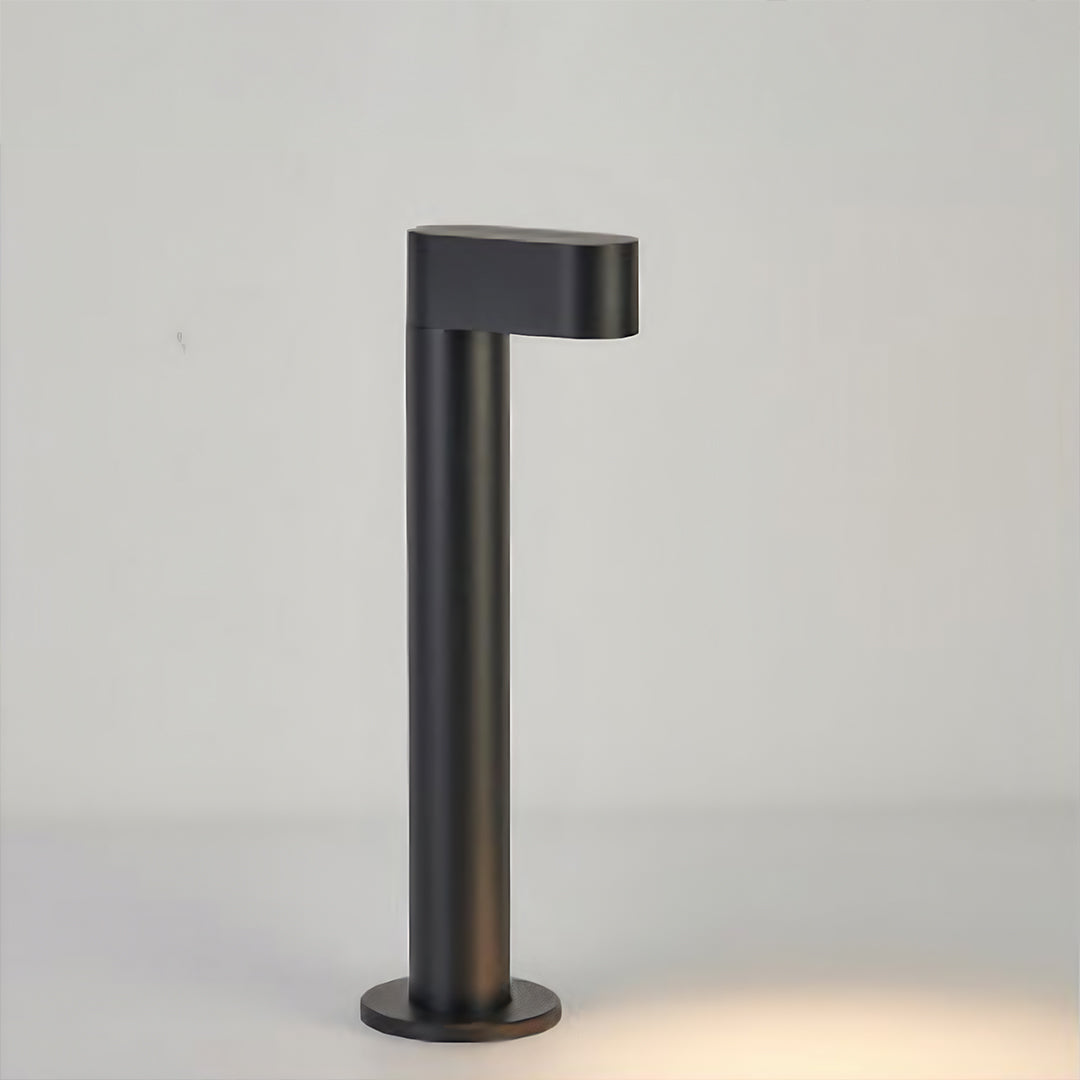 Modern Outdoor Bollard Light – Waterproof LED Pathway Luminaire in Black