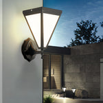 Aurelia Solar Wall Sconce – Modern Minimalist Outdoor Lighting