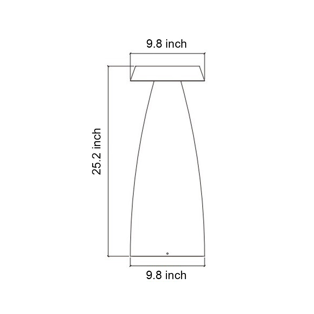 Modern Outdoor LED Bollard Path Light in Sand Black and Gray