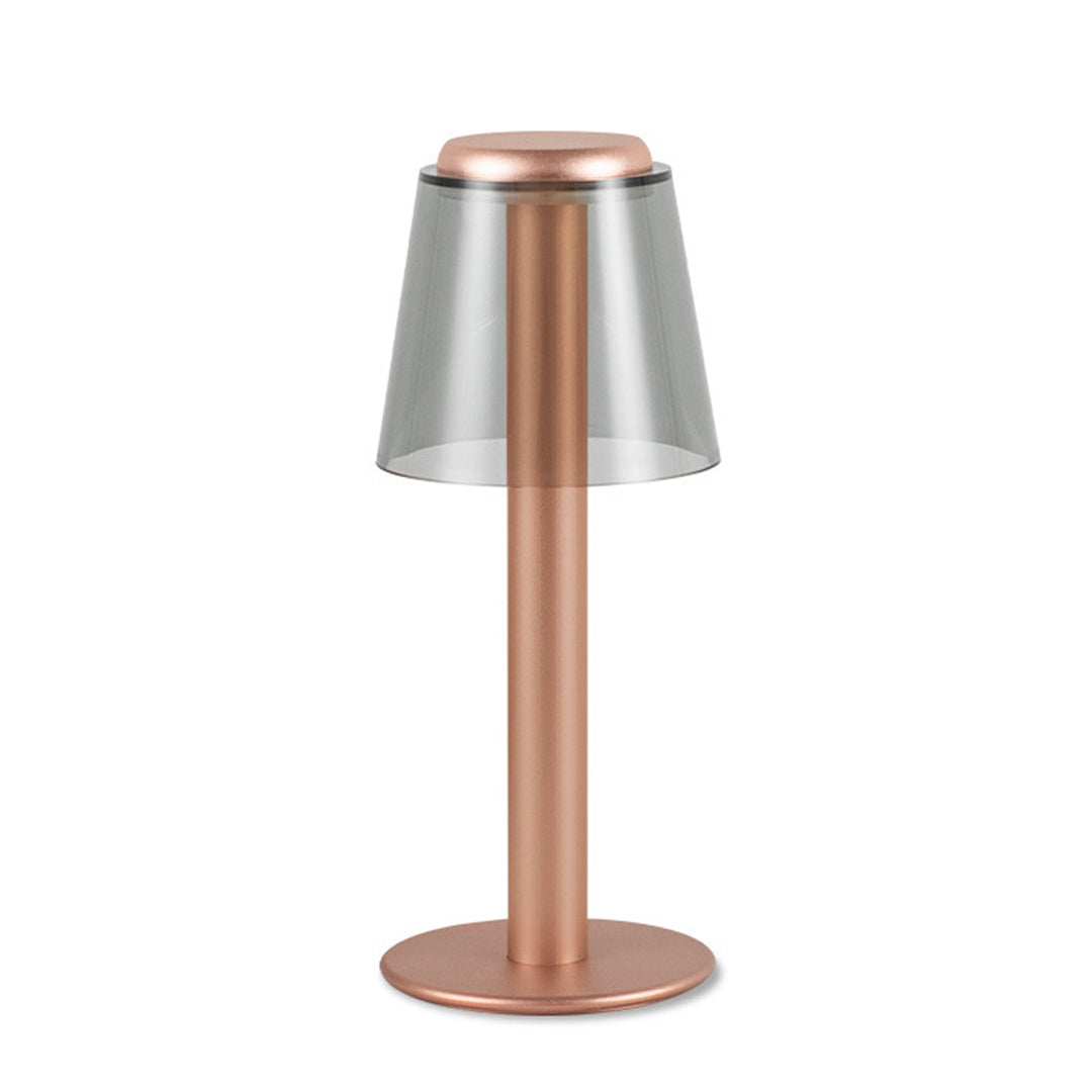 Lumina Adjustable LED Table Lamp in Aluminum and Acrylic