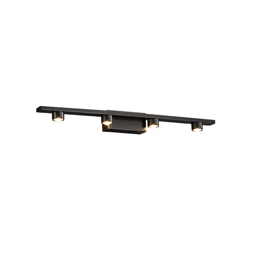 Minimalist LED Vanity Light Bar for Bathroom Mirror – Modern Black Wall Mount