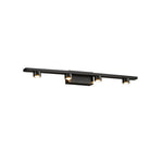 Minimalist LED Vanity Light Bar for Bathroom Mirror – Modern Black Wall Mount