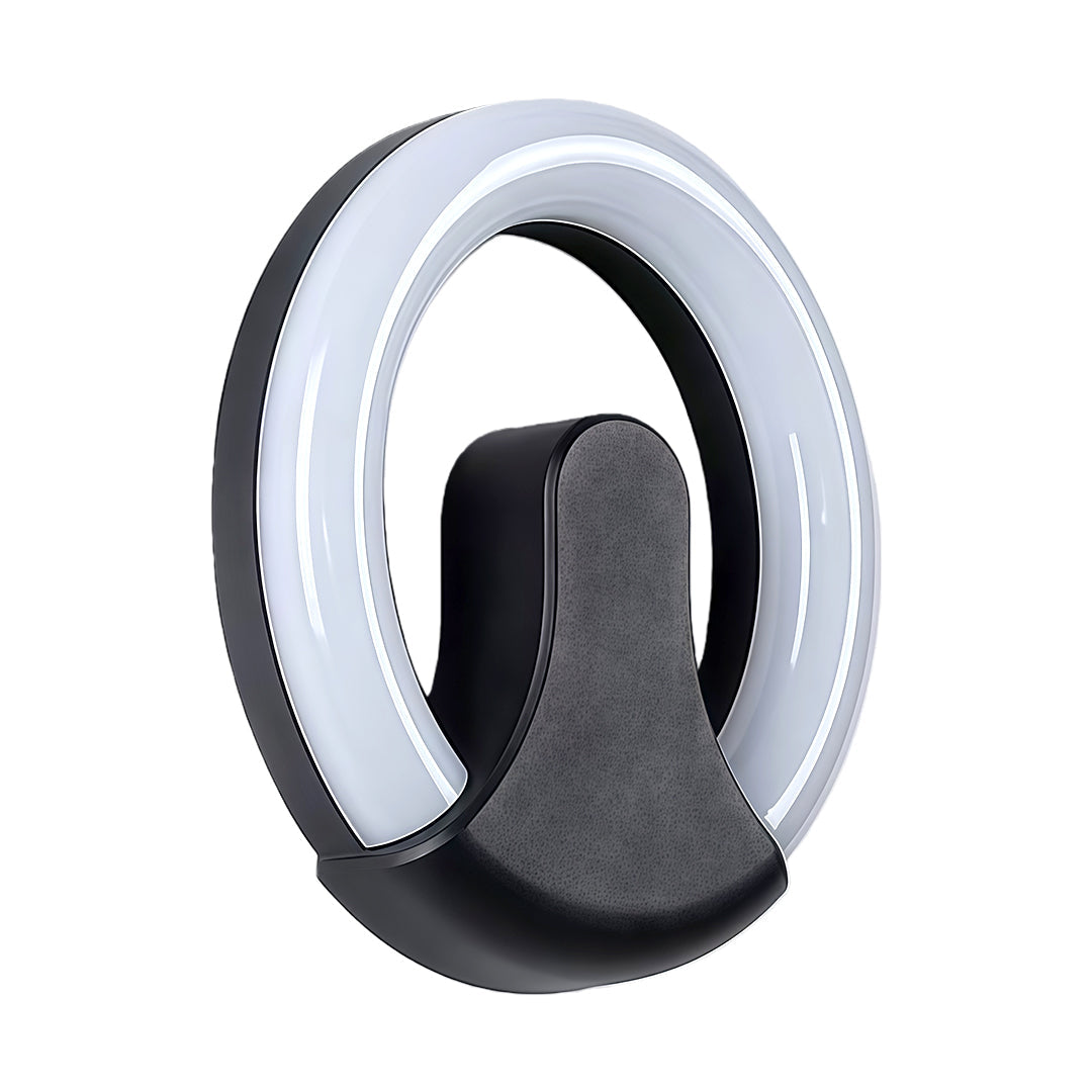 Luma Noir Outdoor Wall Sconce – Modern LED Architectural Light