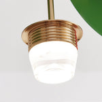 Nordic Cherry Stained Glass LED Table Lamp, Dual-Head Designer Desk Light