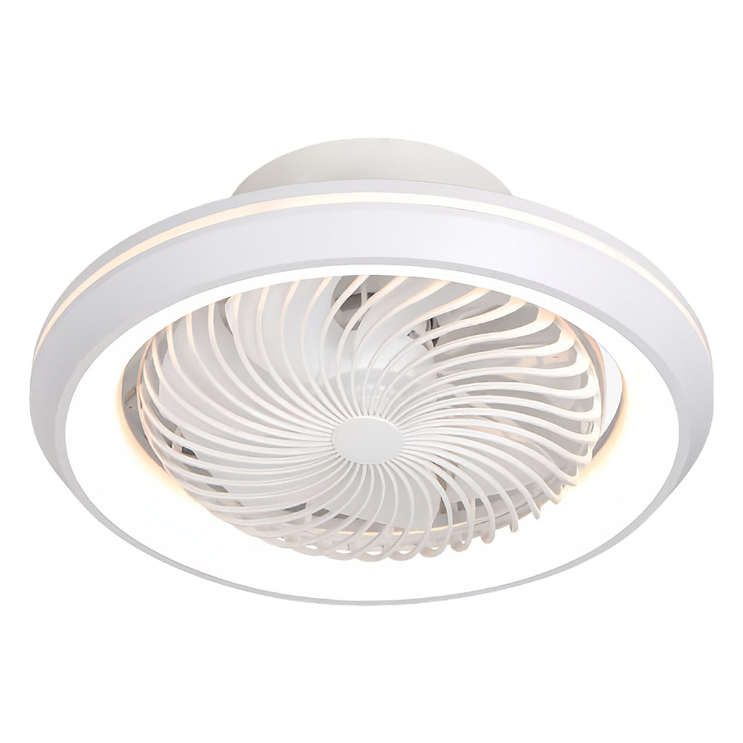Aura 7-Blade Ceiling Fan with Integrated LED Light and Remote