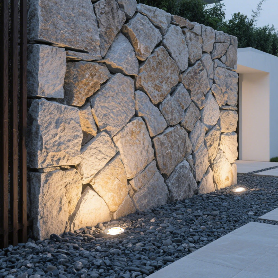 Modern Aluminum LED In-Ground Well Light for Outdoor Landscapes