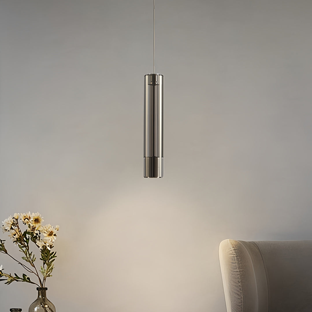 Crystal Pendant Light Modern Minimalist Single Head Hanging Lamp