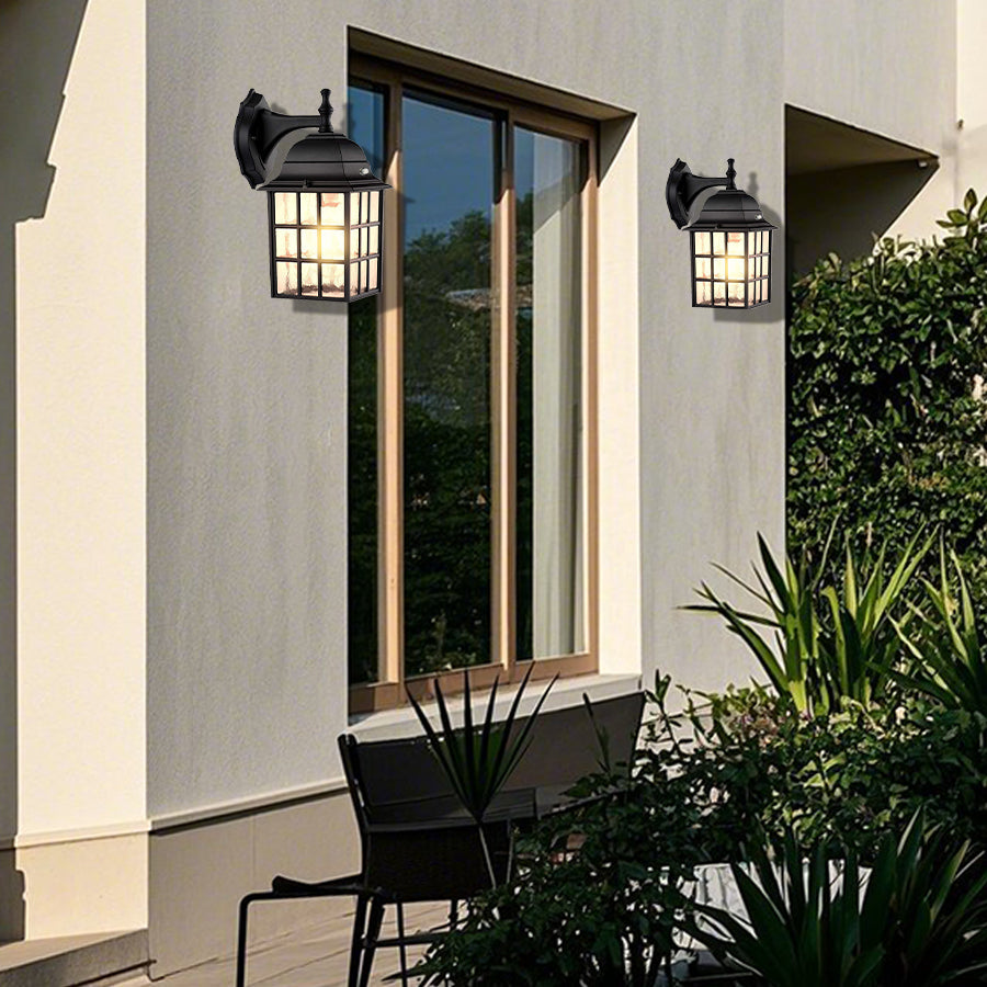 Aria Outdoor Wall Sconce — Waterproof Aluminum LED Lantern
