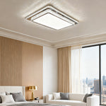 Luxury Crystal Flush Mount Ceiling Light in Polished Chrome