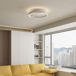 Halo LED Flush Mount Ceiling Light in Minimalist Ring Design