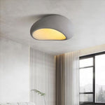 Art Deco Flush Mount Ceiling Light with Dimmable LED