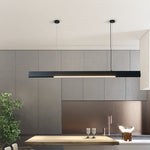 Linear LED Pendant Light Modern Minimalist Aluminum Grille Suspension Lamp