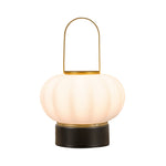 Aurora Lantern Table Lamp – Portable Nordic LED Accent Light with Dimmable Warm to Cool Glow