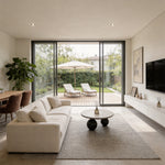 Lumina Recessed Spotlight Duo – Frameless Silver, Glare-Free LED & COB