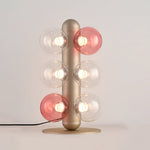 Aurelia Glass Bubble Table Lamp – Nordic Minimalist LED Desk Light