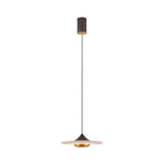 Marble UFO LED Pendant Light – Modern Minimalist Hanging Lamp