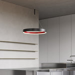 Lumina Ring Chandelier – Modern Minimalist LED Ceiling Light