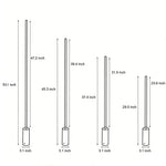 Modern Outdoor LED Floor Lamp – Waterproof Linear Garden Light