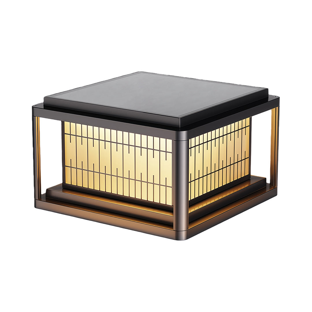 Modern Outdoor Pillar Lights Waterproof LED Column Lamp for Courtyard