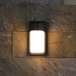 Minimalist Nordic Outdoor Wall Sconce with Warm Ambient LED Light
