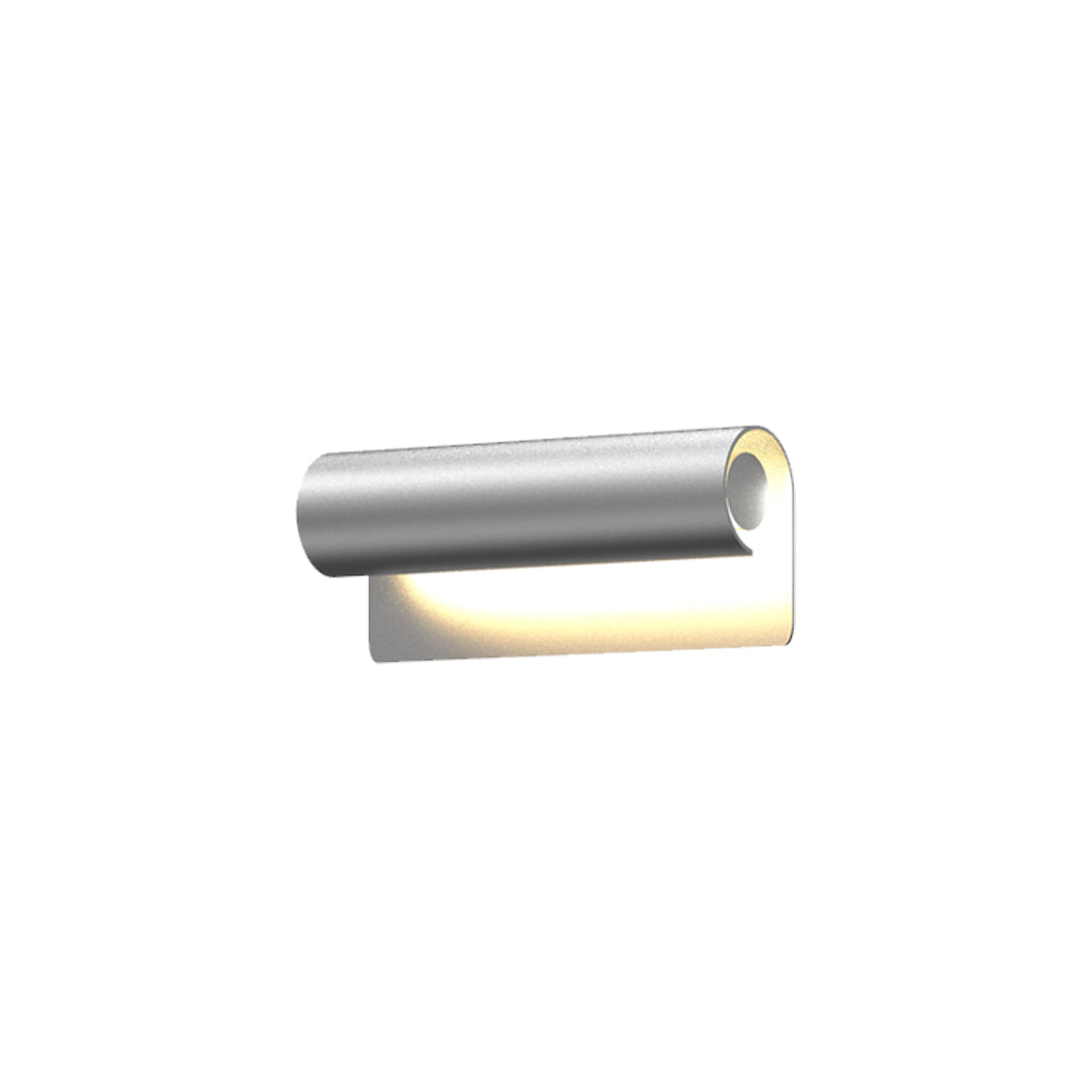 Copper Linear Outdoor Wall Sconce with Warm LED Light, IP65 Waterproof