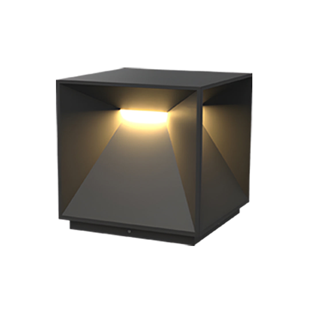Modern Outdoor Pillar Lights – Stainless Steel Garden Post Lighting