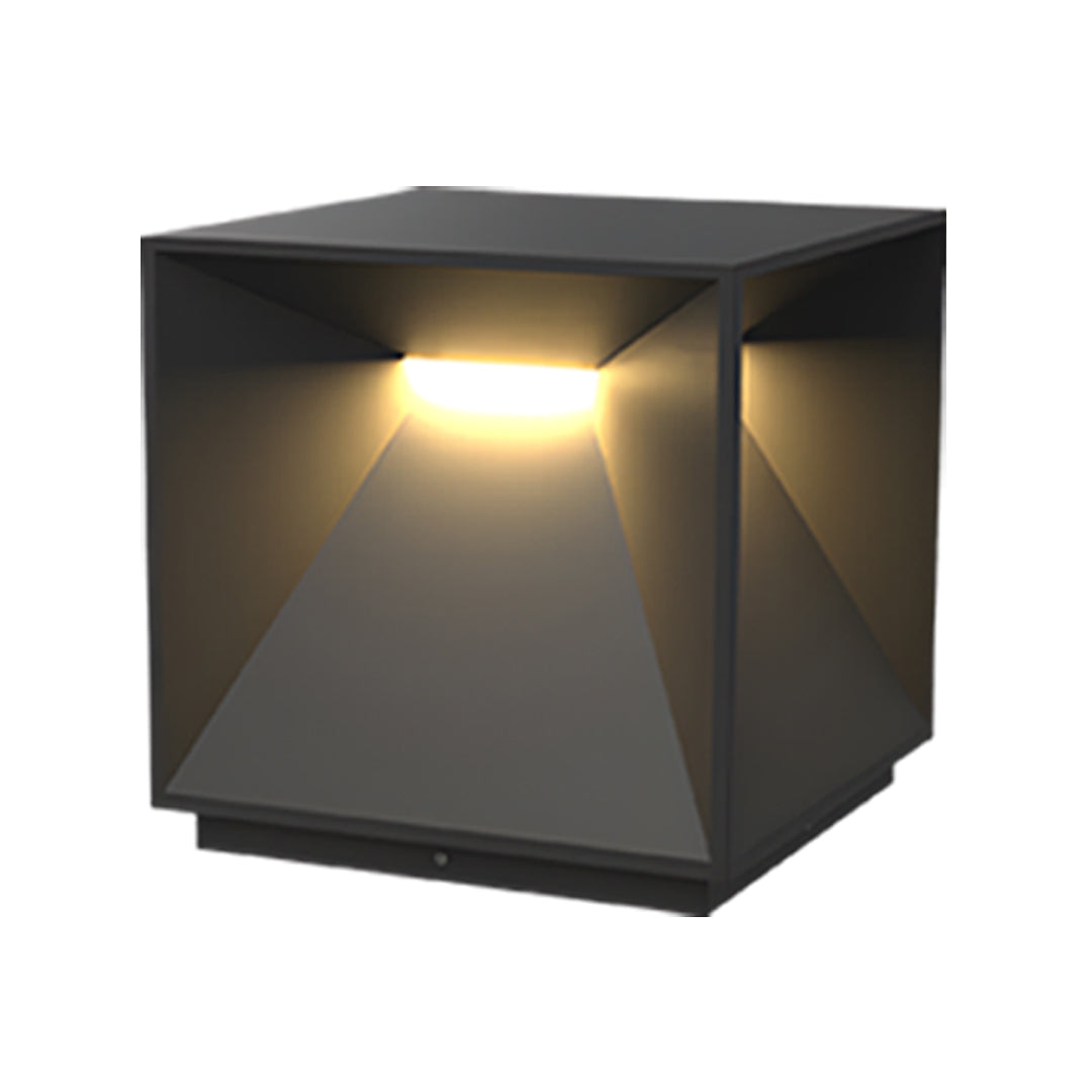 Modern Outdoor Pillar Lights – Stainless Steel Garden Post Lighting