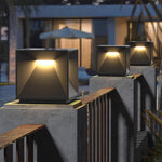 Modern Outdoor Pillar Lights – Stainless Steel Garden Post Lighting