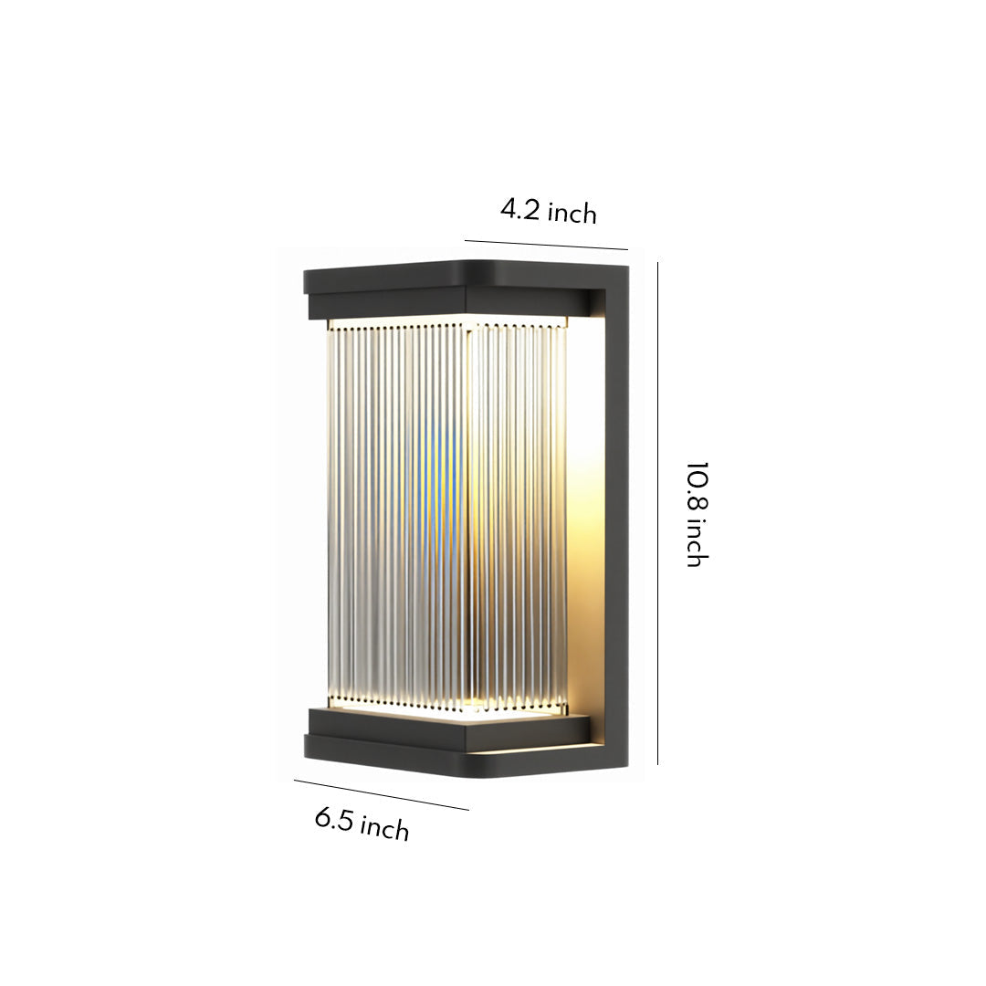 Modern Outdoor Wall Sconce – IP65 Waterproof Stainless Steel LED Courtyard Light