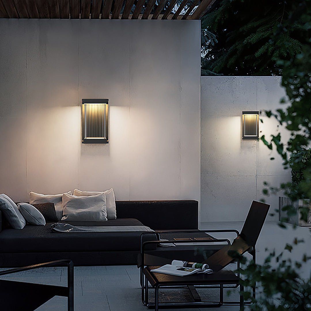 Modern Outdoor Wall Sconce – IP65 Waterproof Stainless Steel LED Courtyard Light