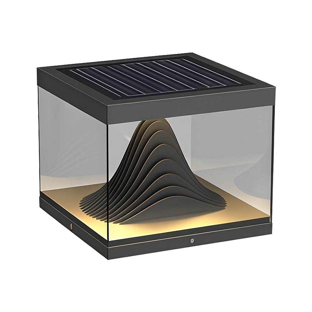 Outdoor Pillar Lights Stainless Steel Landscape Lighting for Modern Entryways