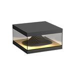 Outdoor Pillar Lights Stainless Steel Landscape Lighting for Modern Entryways