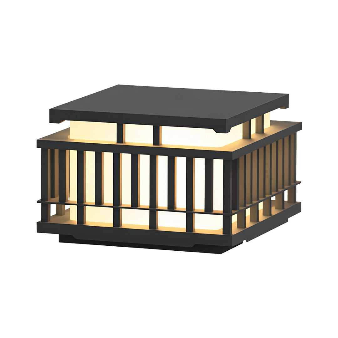 Stainless Steel Pillar Lights for Modern Garden Courtyards