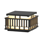 Stainless Steel Pillar Lights for Modern Garden Courtyards