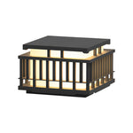 Stainless Steel Pillar Lights for Modern Garden Courtyards