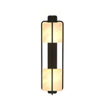 Luma Marble Outdoor Wall Sconce – Contemporary LED Lighting