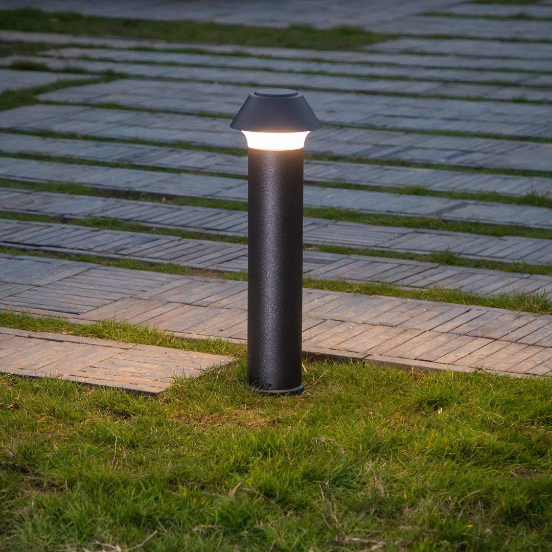Modern Minimalist Bollard Lights for Pathways & Gardens