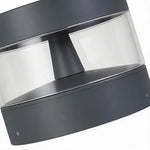 Minimalist LED Path Light – Sand Gray Aluminum Bollard for Modern Landscapes