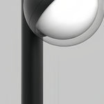 Modern Minimalist Pathway Landscape Lighting in Matte Black for Outdoor Walkways