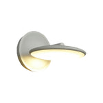 Swivel Wall Sconce in Die-Cast Aluminum with Warm LED Light, IP65 Waterproof Outdoor Fixture