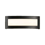 Aurelia Outdoor Up & Down Wall Sconce in Black Aluminum