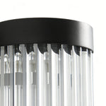 Cylinder Outdoor Wall Sconce in Stainless Steel with Warm LED Glow