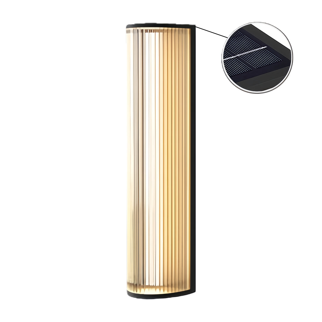 Modern Outdoor Wall Sconce – Minimalist Vertical LED Garden Light