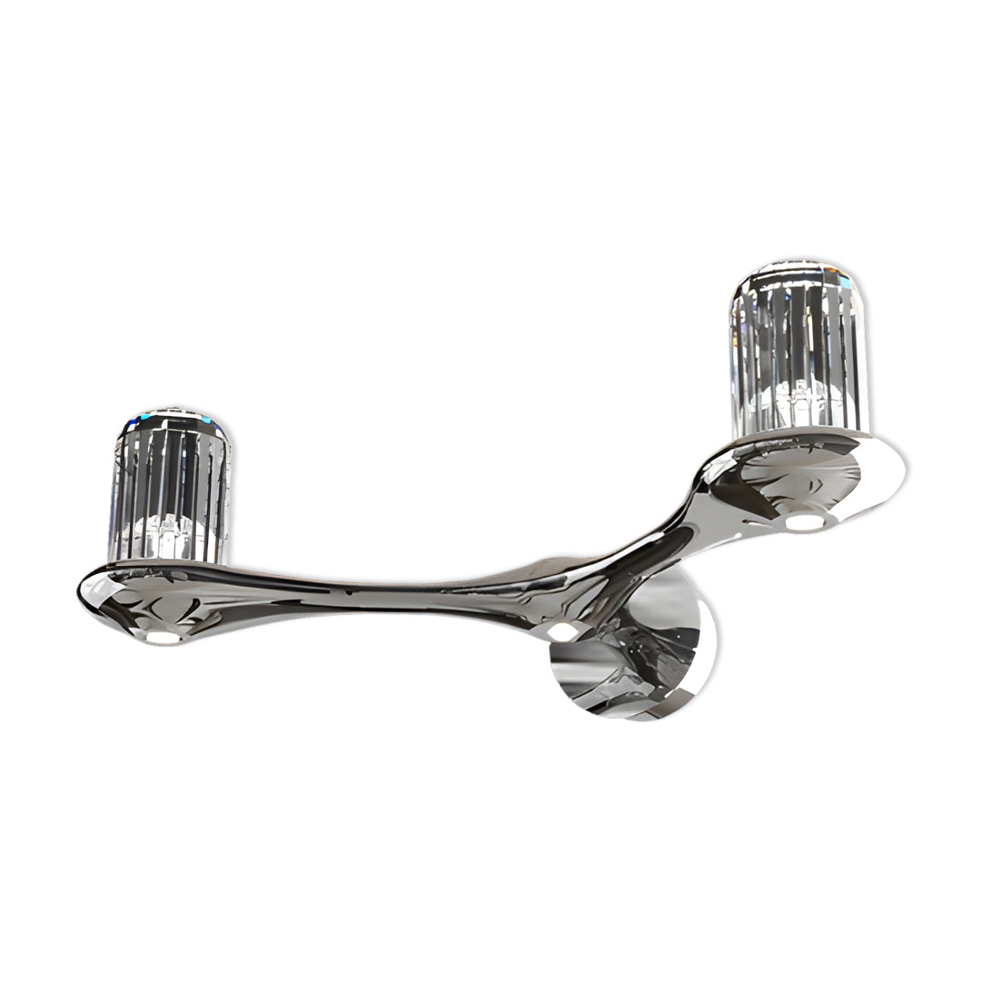 Crystal Wall Sconces Modern Minimalist LED Lighting for Bedroom Hallway