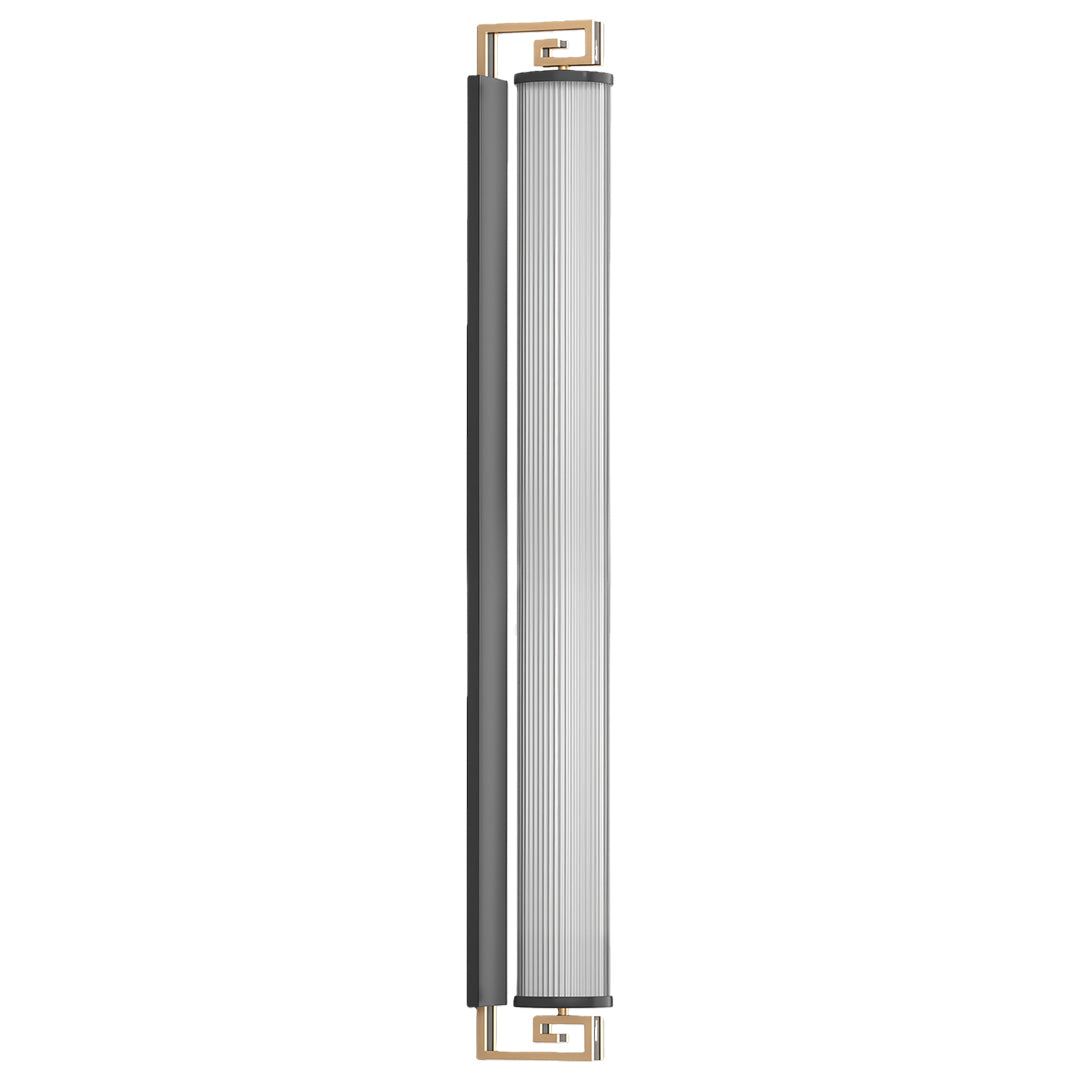 Outdoor Linear LED Wall Light in Stainless Steel, Modern Waterproof Sconce