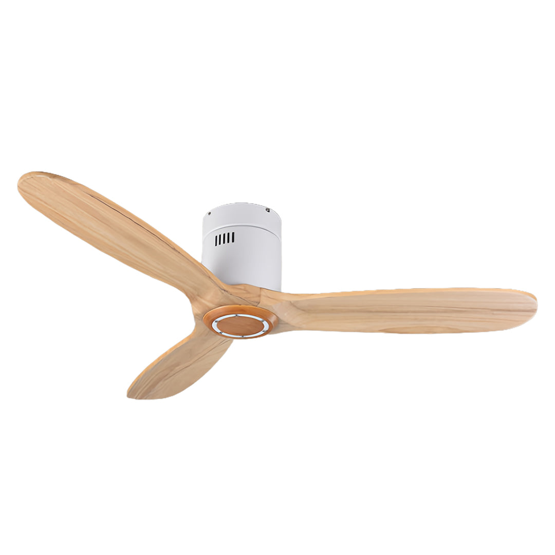 Aria 42" Modern Wooden Ceiling Fan with Integrated LED Light and Remote