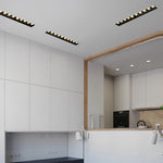 Trimless Linear Recessed LED Spotlight with Magnetic COB Module