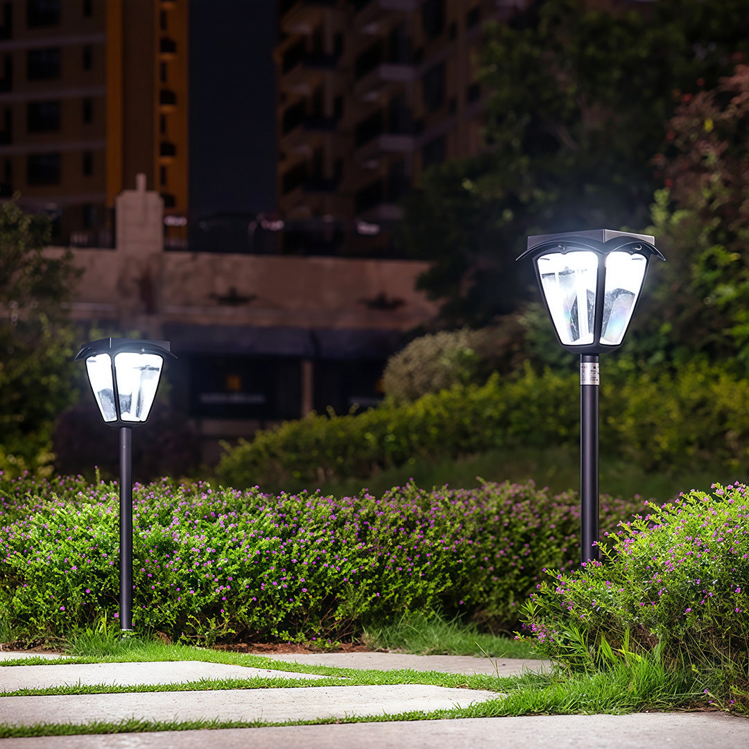 Solar Path Light with Dual Color Temperature for Modern Landscapes